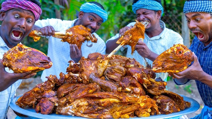 Malaysian Chilli Crab Recipe Cooking In Indian Village?