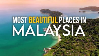 The five most beautiful traveling places in Malaysia 2024?